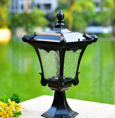 瓜州柱头灯 瓜州柱头灯