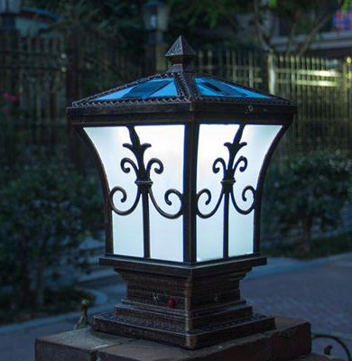 瓜州柱头灯 瓜州柱头灯