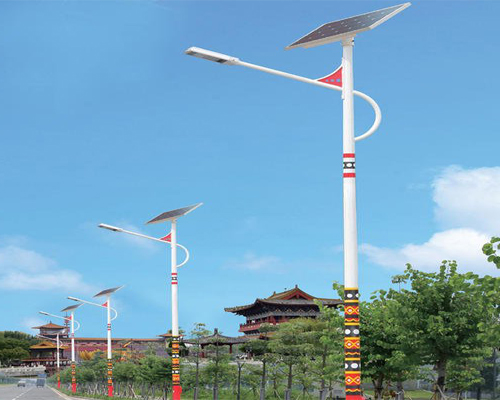 瓜州民族特色路灯